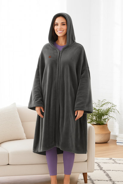 Premium Wearable Heating Blanket – Ultra-Soft, USB, and Rechargeable Warmth On-the-Go