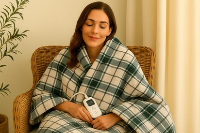 Cozy Embrace Electric Heating Blanket™